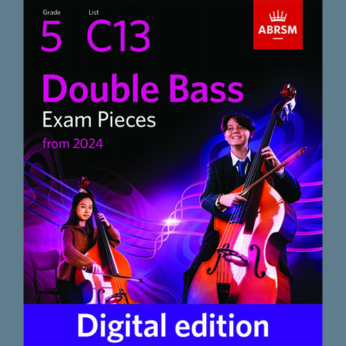 Florence Anna Maunders Boogie in the Bazaar (Grade 5, C13, from the ABRSM Double Bass Syllabus from 202 Profile Image