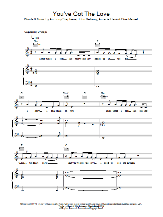 Florence And The Machine You Got The Love sheet music notes and chords. Download Printable PDF.