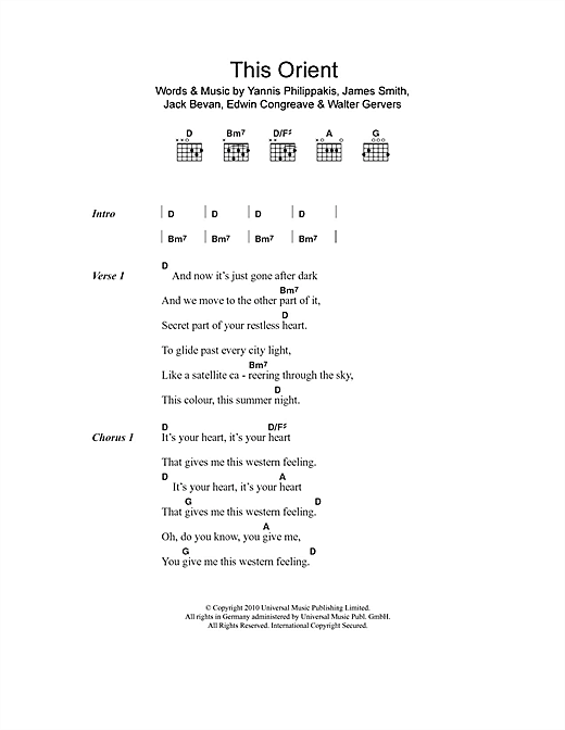 Learn to play Foals This Orient sheet music for Guitar Chords/Lyrics in minutes. Foals This Orient sheet music notes and chords. Download Printable PDF.