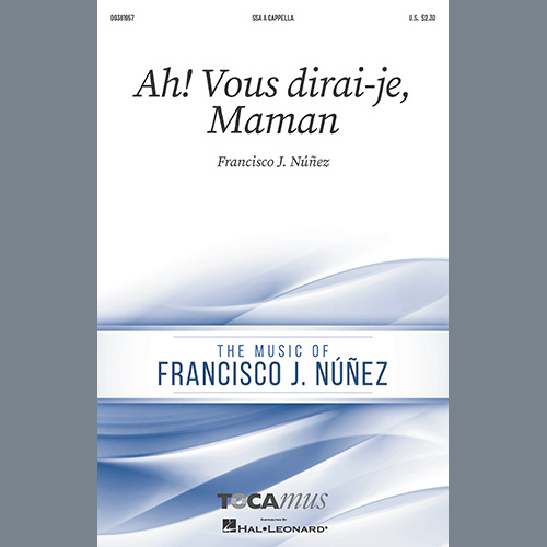 Francisco J. Núñez Download Printable PDF Score Easily Download Francisco J. Núñez Printable PDF piano music notes, guitar tabs for SSA Choir. Transpose or transcribe this score in no time - Learn how to play song progression.