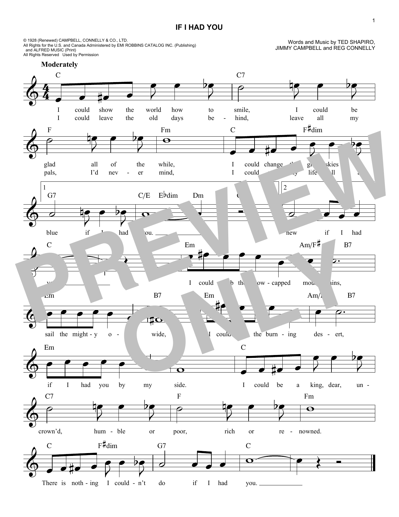 Learn to play Frank Sinatra If I Had You sheet music for Piano, Vocal & Guitar (Right-Hand Melody) in minutes. Frank Sinatra If I Had You sheet music notes and chords. Download Printable PDF.