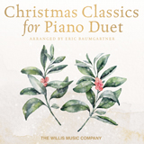 Download or print Franz Schubert Ave Maria (arr. Eric Baumgartner) Sheet Music Printable PDF 4-page score for Christmas / arranged Piano Duet SKU: 502454