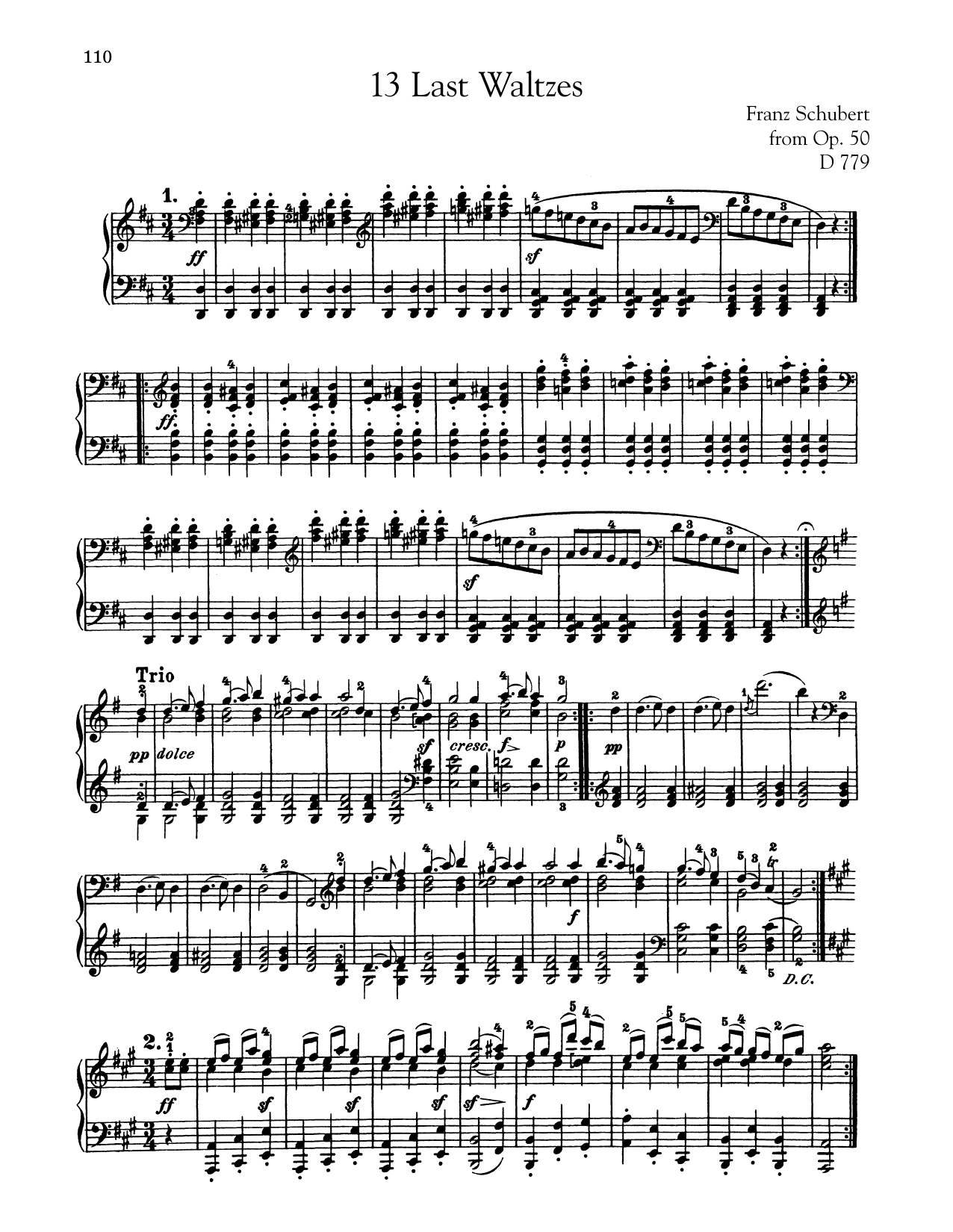 Learn to play Franz Schubert Last Waltzes sheet music for Piano Solo in minutes. Franz Schubert Last Waltzes sheet music notes and chords. Download Printable PDF.