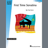Download or print Fred Kern First Time Sonatina Sheet Music Printable PDF 7-page score for Classical / arranged Educational Piano SKU: 67467