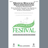 Download or print Fred Rogers Mister Rogers' Neighborhood (Choral Highlights) (arr. Roger Emerson) Sheet Music Printable PDF 19-page score for Inspirational / arranged SATB Choir SKU: 429539