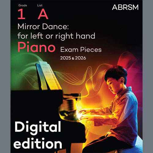 Frederick Viner Mirror Dance: for left or right hand (Grade 1, list A, from the ABRSM Piano Syll Profile Image