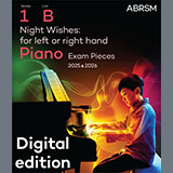 Download or print Frederick Viner Night Wishes: for left or right hand (Grade 1, list B, from the ABRSM Piano Syllabus 2025 & 2026) Sheet Music Printable PDF 2-page score for Classical / arranged Piano Solo SKU: 1557561