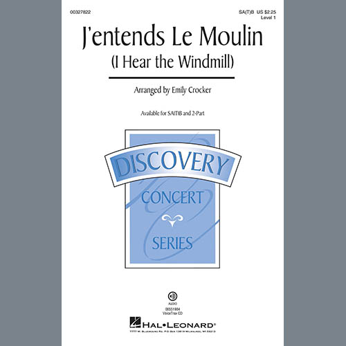 French Canadian Folk Song J'entends Le Moulin (I Hear the Windmill) (arr. Emily Crocker) Profile Image