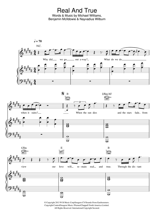 Preview Future Real And True (feat. Miley Cyrus & Mr. Hudson) Pop sheet music, notes and chords for Piano, Vocal & Guitar, SKU: 118050 sheet music, piano notes, chords, guitar tabs, score, transpose, transcribe, how to play, guide, download, learn, tutorial, progression, song, artist, awards, billboard, mtv, vh1, tour, single, album, release