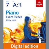 Download or print G. P. Telemann Vivace (Grade 7, list A3, from the ABRSM Piano Syllabus 2021 & 2022) Sheet Music Printable PDF 3-page score for Classical / arranged Piano Solo SKU: 454396