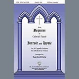 Download or print Gabriel Faure Requiem, Introit And Kyrie (arr. Sanford Dole) Sheet Music Printable PDF 11-page score for Concert / arranged SATB Choir SKU: 430953