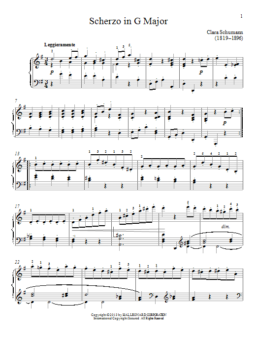 Learn to play Gail Smith Scherzo In G Major sheet music for Piano Solo in minutes. Gail Smith Scherzo In G Major sheet music notes and chords