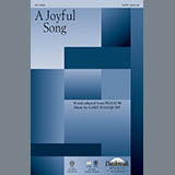Download or print Gary Hallquist A Joyful Song Sheet Music Printable PDF 7-page score for Concert / arranged SATB Choir SKU: 96040