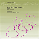 Download or print Gary Ziek Joy To The World (fantasia) - Trombone Sheet Music Printable PDF 2-page score for Christmas / arranged Brass Ensemble SKU: 405351.