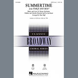 Download or print George Gershwin Summertime (arr. Mac Huff) Sheet Music Printable PDF 11-page score for Christmas / arranged TTBB Choir SKU: 160065