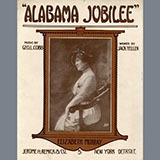 Download or print Jack Yellen Alabama Jubilee Sheet Music Printable PDF 3-page score for Folk / arranged Piano, Vocal & Guitar Chords (Right-Hand Melody) SKU: 66908