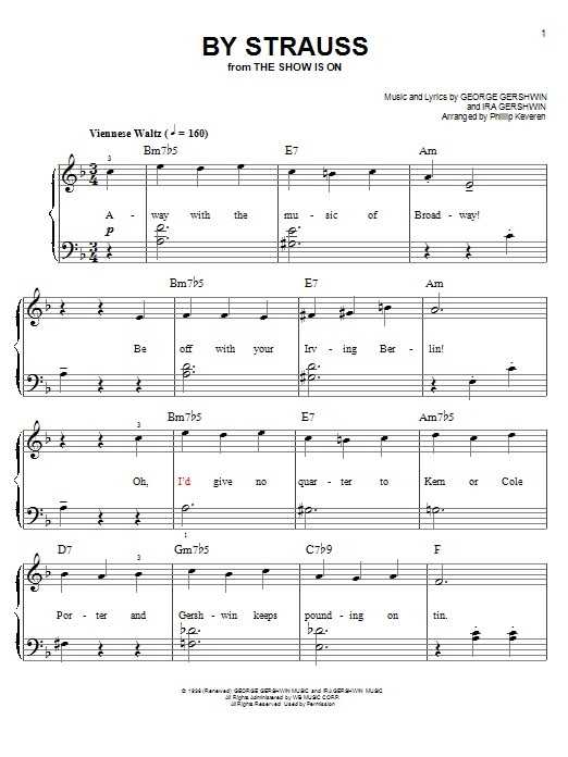 Learn to play Phillip Keveren By Strauss sheet music for Easy Piano in minutes. Price: 6.9900$ Phillip Keveren By Strauss sheet music notes and chords arranged for Easy Piano
