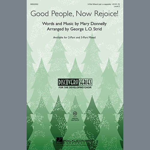 Easily Download Mary Donnelly Printable PDF piano music notes, guitar tabs for 3-Part Mixed Choir. Transpose or transcribe this score in no time - Learn how to play song progression.