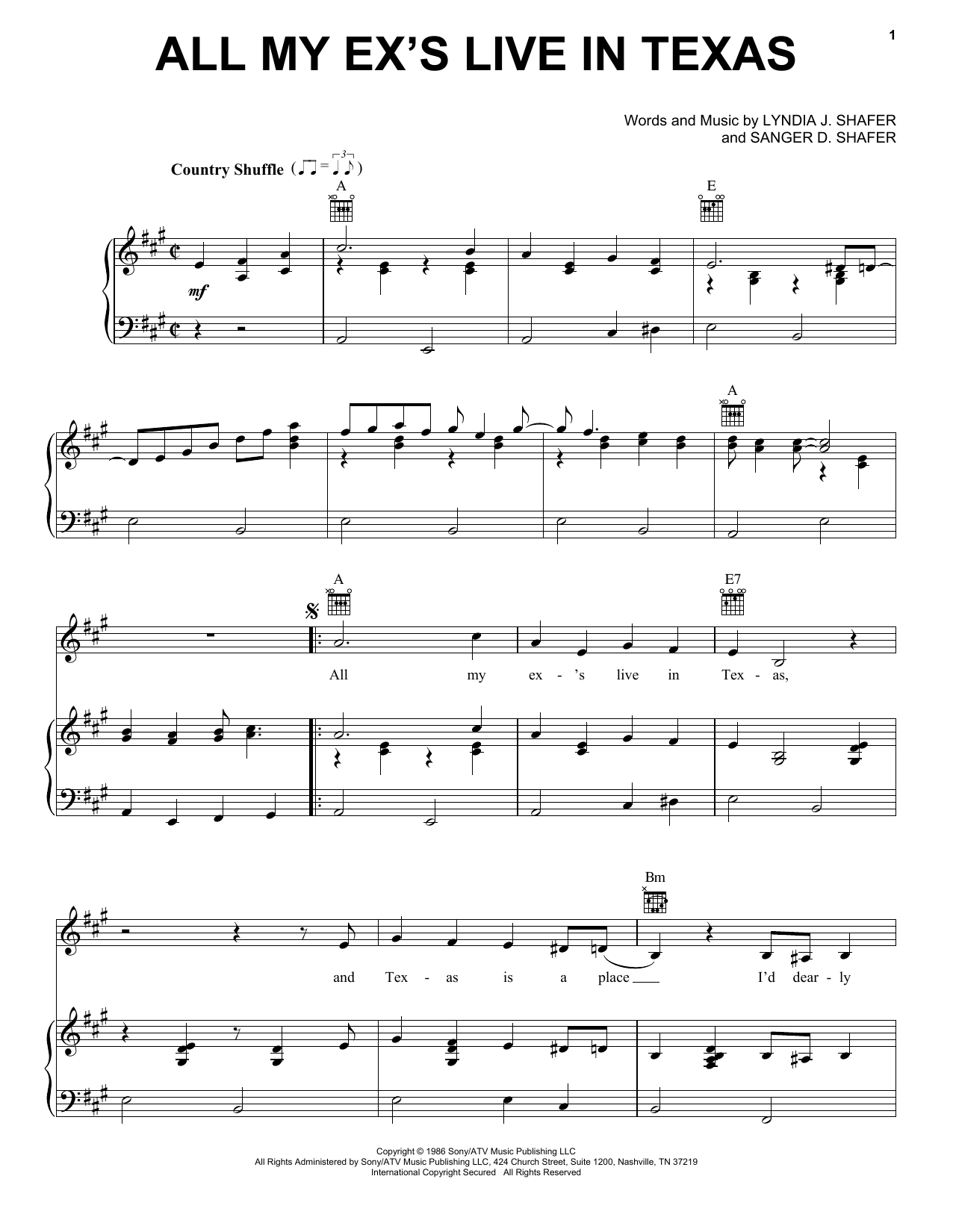 Learn to play George Strait All My Ex's Live In Texas sheet music for Bass Guitar Tab in minutes. Price: 7.8900$ George Strait All My Ex's Live In Texas sheet music notes and chords arranged for Bass Guitar Tab