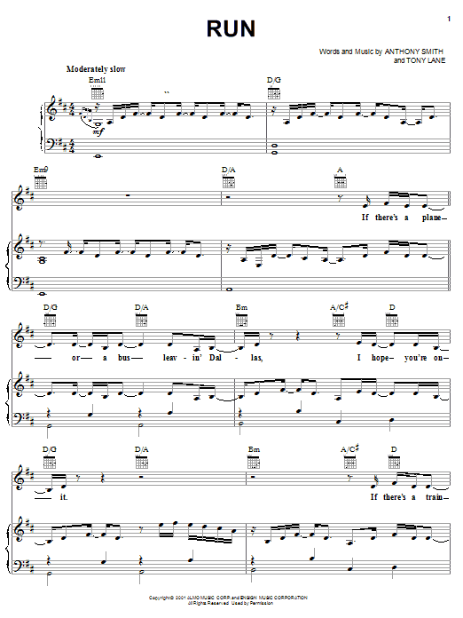 George Strait Run sheet music notes and chords. Download Printable PDF.