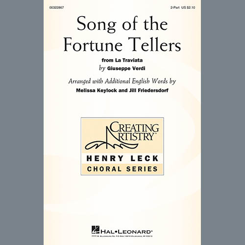 Giuseppe Verdi Song Of The Fortune Tellers (from La Traviata) (arr. Melissa Keylock and Jill Fr Profile Image
