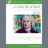 Download or print Glenda Austin A Little Bit Of Bach Sheet Music Printable PDF 6-page score for Classical / arranged Piano Duet SKU: 73643