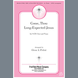 Download or print Glenn Pickett Come, Thou Long-Expected Jesus Sheet Music Printable PDF 11-page score for Sacred / arranged SATB Choir SKU: 459700