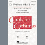 Download or print Gloria Shayne Do You Hear What I Hear (arr. Mark Brymer) Sheet Music Printable PDF 9-page score for Christmas / arranged SAB Choir SKU: 97211