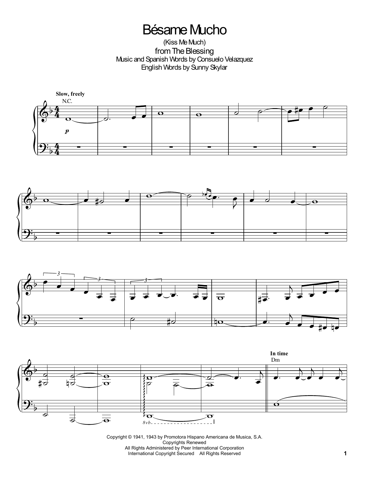 Learn to play Gonzalo Rubalcaba Bésame Mucho (Kiss Me Much) sheet music for Piano Transcription in minutes. Price: 7.8900$ Gonzalo Rubalcaba Bésame Mucho (Kiss Me Much) sheet music notes and chords arranged for Piano Transcription