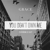 Download or print Grace You Don't Own Me (feat. G-Eazy) Sheet Music Printable PDF 8-page score for Pop / arranged Piano, Vocal & Guitar Chords SKU: 123063