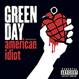 Download or print Green Day American Idiot Sheet Music Printable PDF 3-page score for Pop / arranged Guitar Chords/Lyrics SKU: 94068