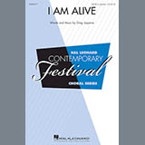 Download or print Greg Jasperse I Am Alive Sheet Music Printable PDF 15-page score for Concert / arranged SATB Choir SKU: 253618