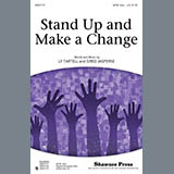 Download or print Greg Jasperse Stand Up And Make A Change Sheet Music Printable PDF 15-page score for Pop / arranged SATB Choir SKU: 77910