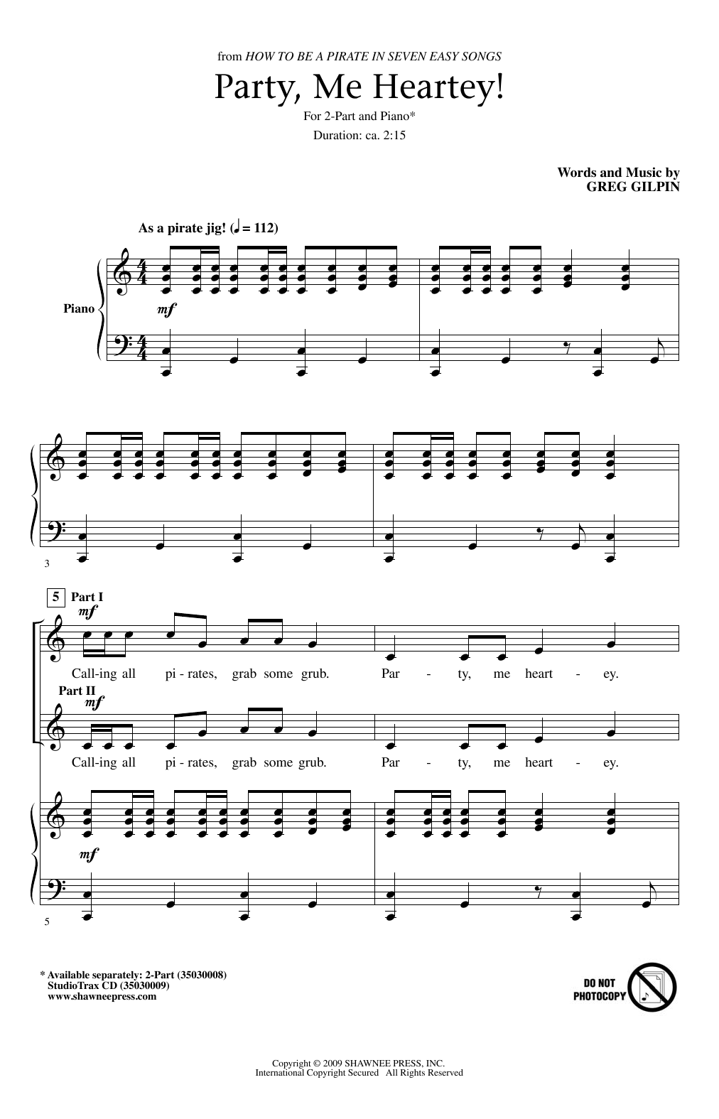 Greg Gilpin Party, Me Heartey sheet music notes and chords. Download Printable PDF.