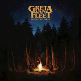 Download or print Greta Van Fleet Edge Of Darkness Sheet Music Printable PDF 8-page score for Rock / arranged Guitar Tab SKU: 411828