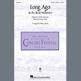 Download or print Gustav Holst Long Ago (In The Bleak Midwinter) (arr. Philip Lawson) Sheet Music Printable PDF 9-page score for Winter / arranged SATB Choir SKU: 531587