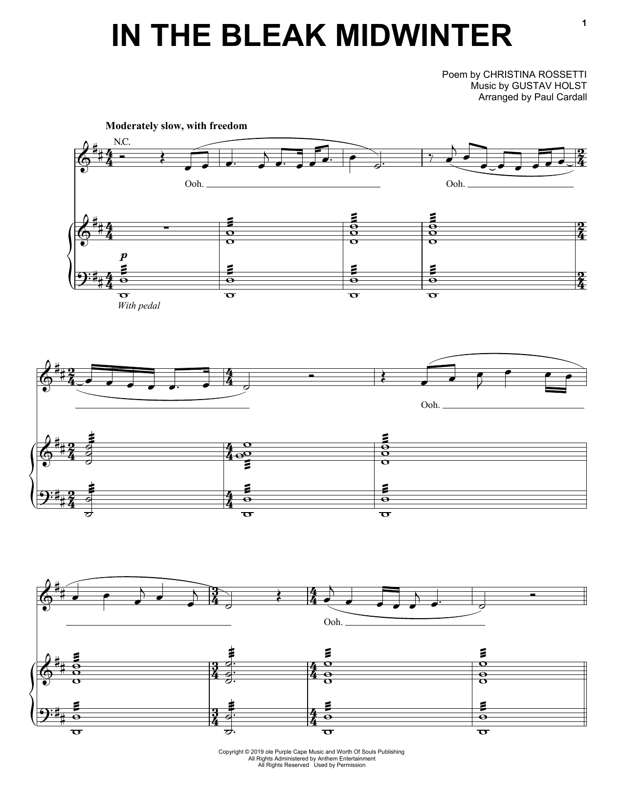 Gustav Holst In The Bleak Midwinter Feat Audrey Assad Arr