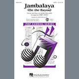 Download or print Hank Williams Jambalaya (On The Bayou) (arr. Kirby Shaw) Sheet Music Printable PDF 10-page score for Country / arranged SATB Choir SKU: 437280