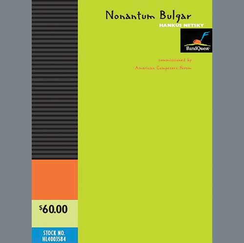 Hankus Netsky Nonantum Bulgar - Eb Alto Saxophone 2 Profile Image