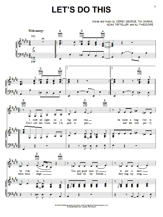 Learn to play Hannah Montana Let's Do This sheet music for Big Note Piano in minutes. Price: 6.9900$ Hannah Montana Let's Do This sheet music notes and chords arranged for Big Note Piano