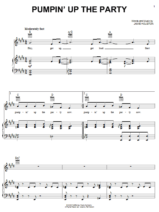 Learn to play Hannah Montana Pumpin' Up The Party sheet music for Big Note Piano in minutes. Price: 6.9900$ Hannah Montana Pumpin' Up The Party sheet music notes and chords arranged for Big Note Piano