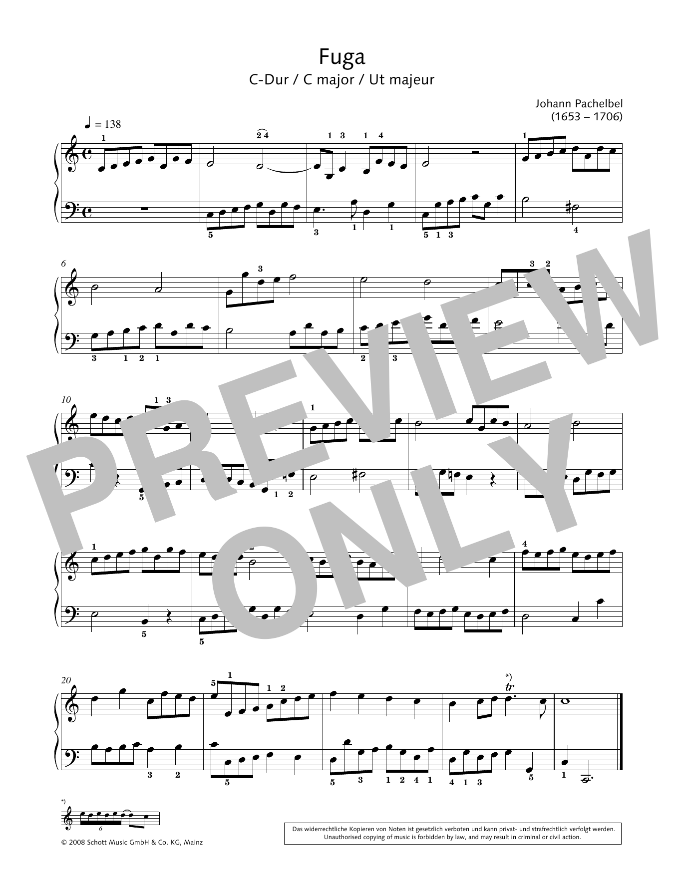 Learn to play Hans-Gunter Heumann Fuga in C major sheet music for Piano Solo in minutes. Price: 6.9900$ Hans-Gunter Heumann Fuga in C major sheet music notes and chords arranged for Piano Solo