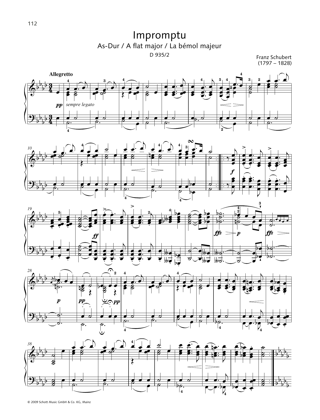 Learn to play Hans-Gunter Heumann Impromptu in A-flat major sheet music for Piano Solo in minutes. Price: 6.9900$ Hans-Gunter Heumann Impromptu in A-flat major sheet music notes and chords arranged for Piano Solo