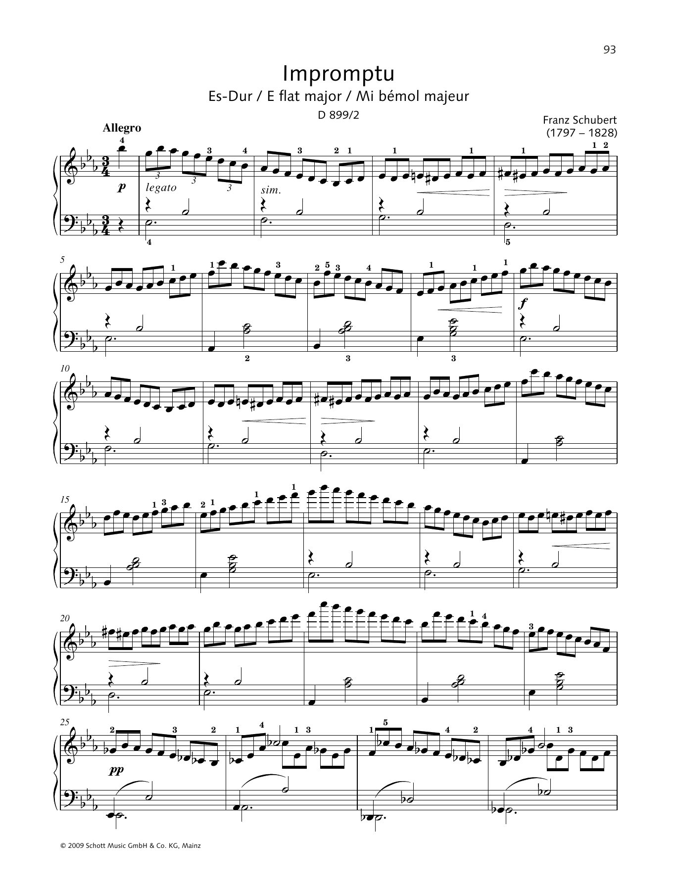 Learn to play Hans-Gunter Heumann Impromptu in E-flat major sheet music for Piano Solo in minutes. Price: 6.9900$ Hans-Gunter Heumann Impromptu in E-flat major sheet music notes and chords arranged for Piano Solo