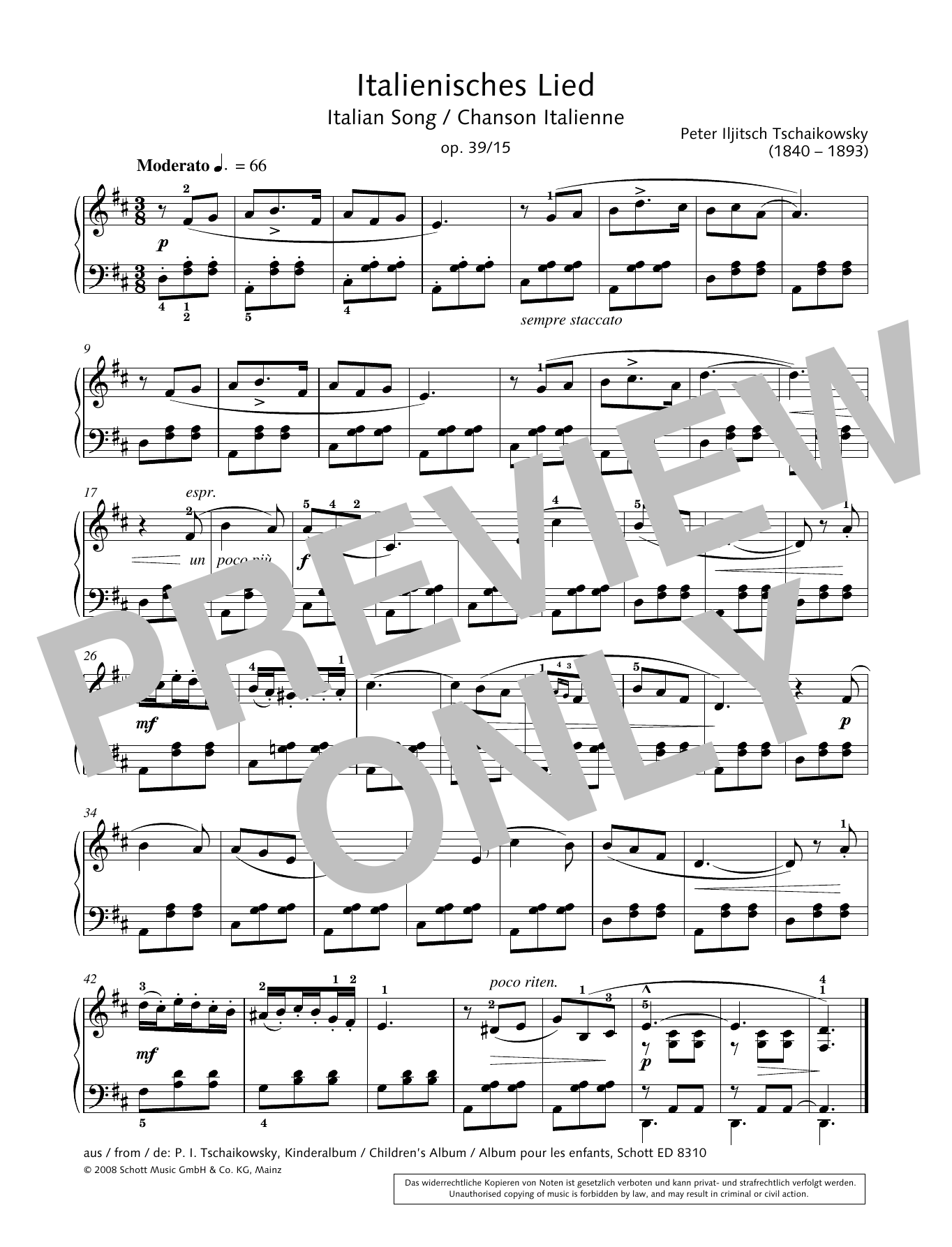 Hans-Gunter Heumann Italian Song sheet music notes and chords. Download Printable PDF.