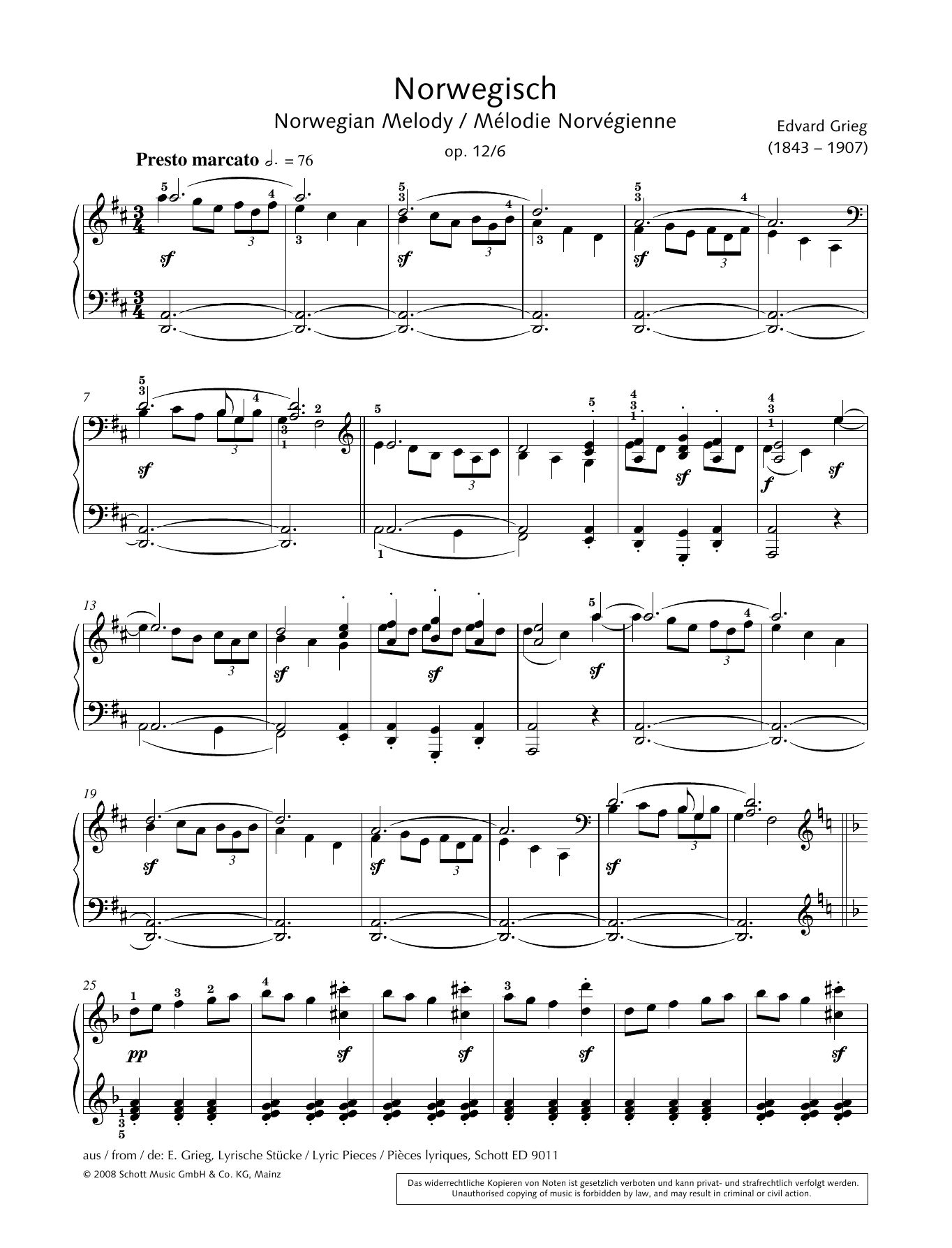 Hans-Gunter Heumann Norwegian Melody sheet music notes and chords. Download Printable PDF.