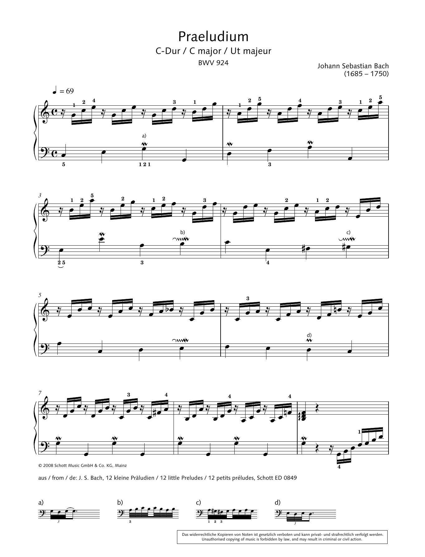 Learn to play Hans-Gunter Heumann Prelude in C Major sheet music for Piano Solo in minutes. Price: 6.9900$ Hans-Gunter Heumann Prelude in C Major sheet music notes and chords arranged for Piano Solo