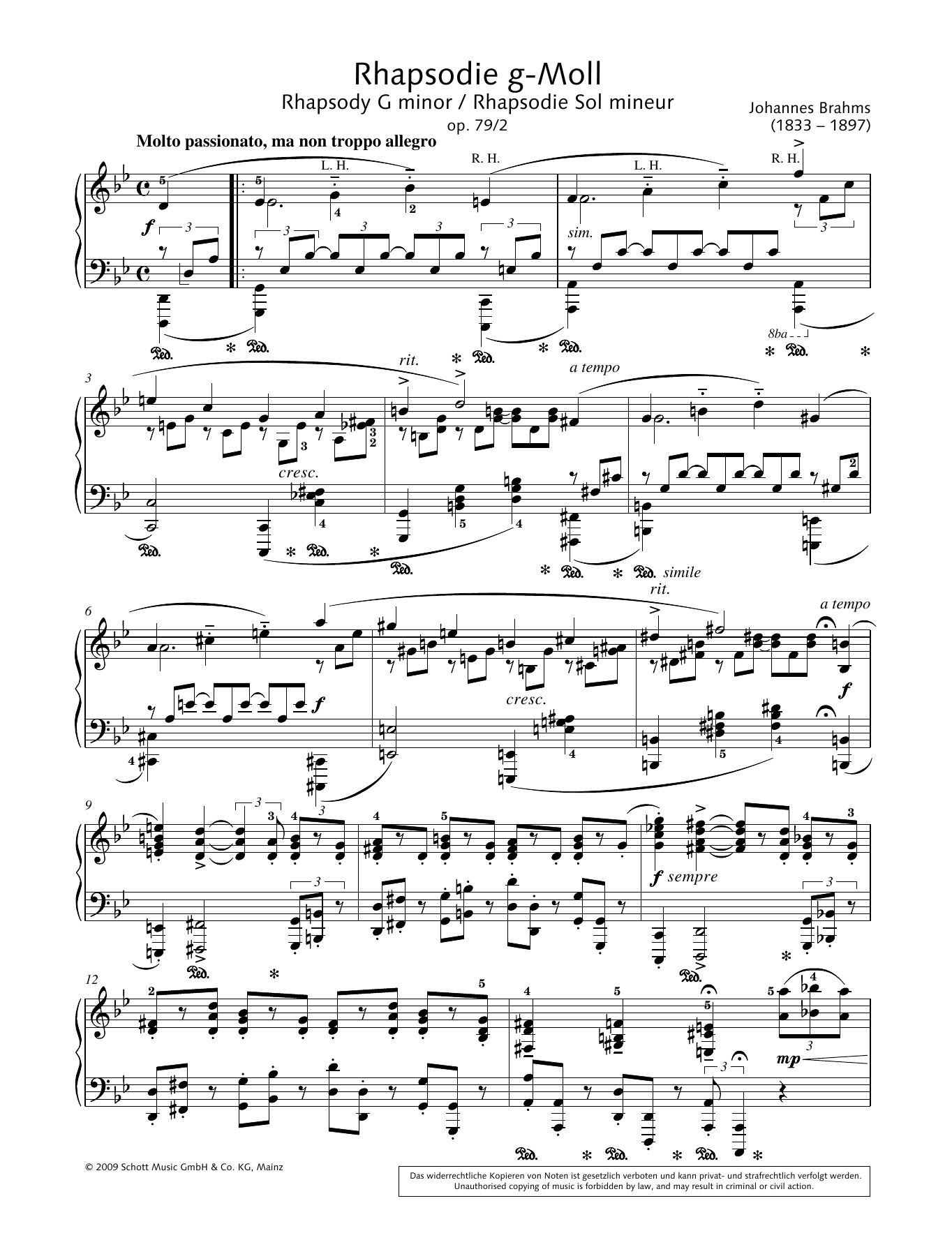 Learn to play Hans-Gunter Heumann Rhapsody in G minor sheet music for Piano Solo in minutes. Price: 6.9900$ Hans-Gunter Heumann Rhapsody in G minor sheet music notes and chords arranged for Piano Solo