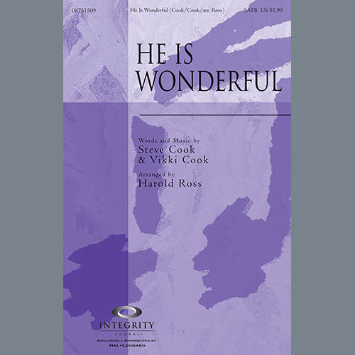 He Is Wonderful cover image