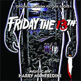 Download or print Harry Manfredini Friday The 13th Theme Sheet Music Printable PDF 3-page score for Film/TV / arranged Easy Guitar Tab SKU: 161099